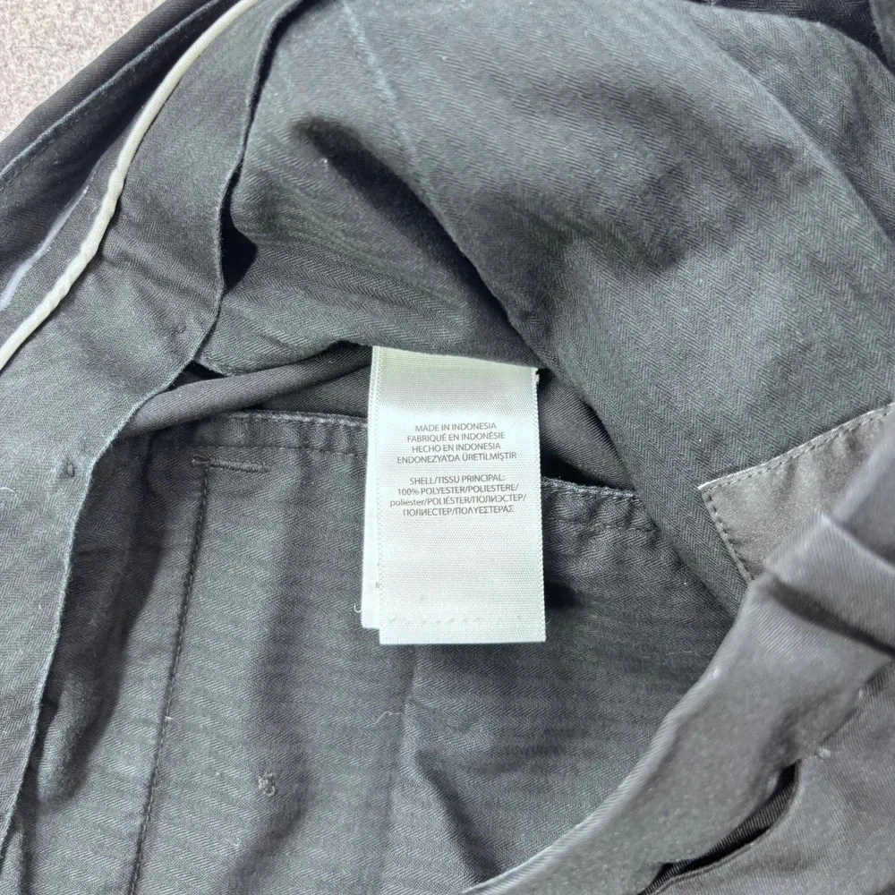 RLX Ralph‎ Lauren Golf Pants Mens 35x30 Black Performance Flat Front Trousers